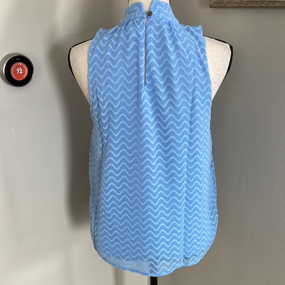 MAEVE light blue top ANTHROPOLOGIE - Picture 4 of 8